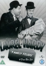 LAUREL & HARDY "FAMILY FEUDS" 4 DISC BOX SET only £12.99