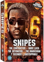 Snipes Six Pack Collection (7 Seconds/Unstoppable/The Marksman/The Contractor/The Detonator/Hard Luck) [DVD] [2008] only £3.99