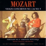 Mozart: Violin Concertos Nos. 4 and 5, Serenade No. 6 only £2.99