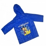. Disney Mickey Mouse and Pluto Blue Various Sizes Raincoat 100% PVC  only £6.99