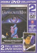 The Lawnmower Man / Train To Hell - Prism Double Film DVD only £2.99