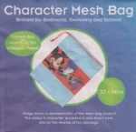 Disney Mickey Mouse Mesh Drawstring Bag PE Gym Swimming Toys 33cm x 41cm only £2.49