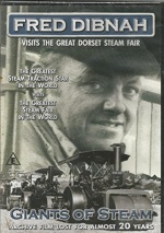 FRED DIBNAH VISITS THE GREAT DORSET STEAM FAIR. GIANTS OF STEAM only £2.99