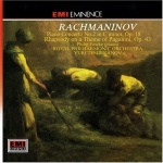  Rachmaninov - Piano Concerto No 2 - Rhapsody on a Theme of Paganini  only £5.99