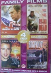 Family Films Box Set - 4 Great Family Movies on 2 Discs - The Whistle Blower, Dollar for the Dead, The Dark Side of the Sun, Bigfoot for only £5.99