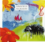 Amadeus Nursery CD. Beautiful nursery rhymes & kids songs and lullabies combined with the magical music of Wolfgang Amadeus Mozart. Lullabies for sleepy baby - Perfect for Baby shower basket gift ideas. only £4.99