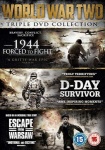 World War Two Triple DVD Collection - 1944: Forced to Fight, D-Day Survivor and Escape from Warsaw only £12.99