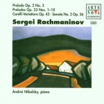 Rachmaninov: Prelude Op. 2 No. 3 / Preludes Op. 23 No. 1-10 / Corelli-Variations Op.42 / Sonata No.2 Op.36 for only £5.99