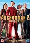 Anchorman 2: The Legend Continues [DVD] [2013] only £5.99