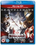 Captain America: Civil War [Blu-ray 3D] [2016] only £7.99