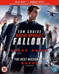 Mission: Impossible - Fallout (Blu-ray + Bonus Disc) [2018] [Region Free] only £7.99