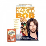 A Street Cat Named Bob [DVD] and Dreamies Cat Treat Set only £6.99