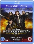 The Three Musketeers (Blu-ray 3D + Blu-ray) only £9.99