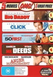 Big Daddy/Click/50 First Dates/Mr Deeds/Anger Management [DVD] only £9.99