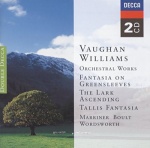 Vaughan Williams: (2CD) Lark Ascending, Tallis Fantasia, Greensleeves, Variations on Dives and Lazarus only £9.99