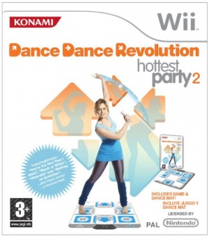 Dance Dance Revolution: Hottest Party 2 Bundle - With Mat (Wii)