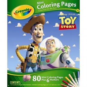 Crayola Disney Mini Colouring Pages Toy Story