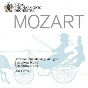 Mozart Symphonies Nos. 40 and 41, and Overture The Marriage of Figaro. [K550 & K551]