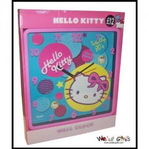 Hello Kitty Square 2D Wall Clock