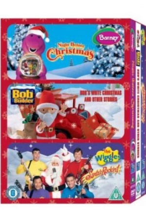 Bob the Builder, Barney and The Wiggles Triple Christmas Pack [DVD]