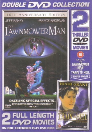 The Lawnmower Man / Train To Hell - Prism Double Film DVD