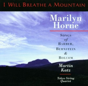 I Will Breathe a Mountain - Songs Of Barber, Bernstein And Bolcom