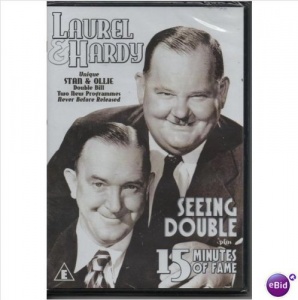 Laurel & Hardy / seeing double plus 15 minutes of fame - DVD