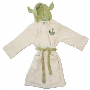 Groovy Uk Kids Star Wars Yoda Bathrobe Large (8-10yrs)