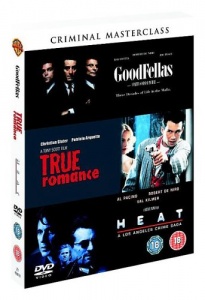Criminal Masterclass : Goodfellas / True Romance / Heat (3 Disc Box Set) [DVD] [2006]