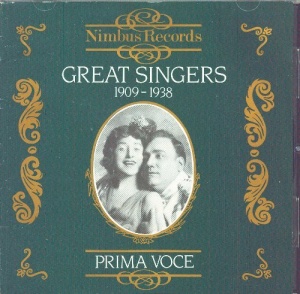 Great Singers 1909-1938