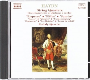 Haydn: String Quartets 61, 62, 63 (Emperor, Fifths, Sunrise)