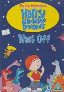 HARRY AND THE BUCKET FULL OF DINOSAURS BLAST OFF DVD