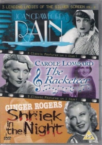 Rain (1932) / The Racketeer (1929) / A Shriek in the Night (1933)[DVD]