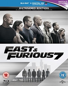 Fast & Furious 7 [Blu-ray] [2017] [Region Free]