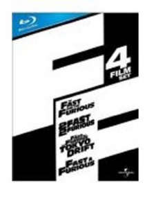 Fast & Furious 1-4 Box Set [Blu-ray] [Region Free]