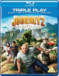 Journey 2 The Mysterious Island Blu-ray + DVD + UV Copy