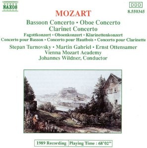 Mozart: Oboe/Bassoon/Clarinet Concertos