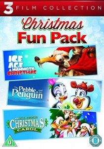 Ice Age: A Mammoth Christmas / The Pebble and the Penguin / An All Dogs Christmas Carol Christmas Fun Pack [DVD] [1995]