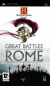 The History Channel Great Battles Of Rome (PSP) for only £2.99